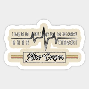 alice cooper Sticker